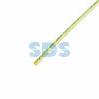 Трубка термоусадочная ТУТнг 2/1мм желто-зеленый 1м Rexant (50)