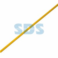 Трубка термоусадочная ТУТнг 2/1мм желтый 1м Rexant (50)