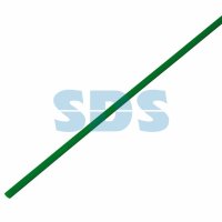 Трубка термоусадочная ТУТнг 2/1мм зеленый 1м Rexant (50)