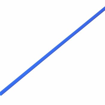 Трубка термоусадочная ТУТнг 2/1мм синий 1м Rexant (50)