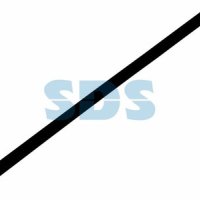 Трубка термоусадочная ТУТнг 3.5/1.75мм черный 1м Rexant (50)