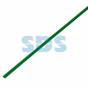 Трубка термоусадочная ТУТнг 3/1.5мм зеленый 1м Rexant (50)