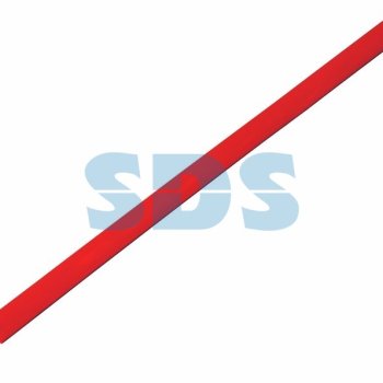 Трубка термоусадочная ТУТнг 4/2мм красный 1м Rexant (50)