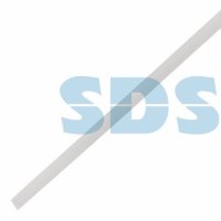 Трубка термоусадочная ТУТ 8/4мм прозрачный 1м Rexant (50)