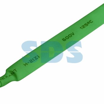 Трубка термоусадочная ТУТнг 8/4мм зеленый 1м Rexant (50)