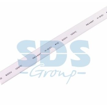 Трубка термоусадочная ТУТнг 10/5мм белый 1м Rexant (50)