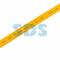 Трубка термоусадочная ТУТнг 10/5мм желтый 1м Rexant (50)