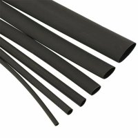 Трубка термоусадочная ТУТнг 10/5 черный 1м Omnyx (50/1000)