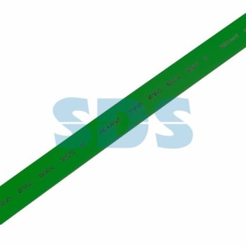 Трубка термоусадочная ТУТнг 12/6мм зеленый 1м Rexant (50)