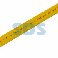 Трубка термоусадочная ТУТнг 15/7.5 желтый 1м Rexant (50)