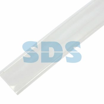 Трубка термоусадочная ТУТ 25/12.5мм прозрачный 1м Rexant (50)