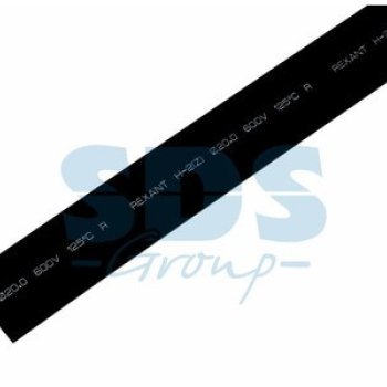 Трубка термоусадочная ТУТнг 20/10 чёрный 1м Rexant (10)