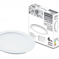 Светильник точечный круг  6Вт 4000К TDM СВО Даунлайт 420Лм d110мм белый (60)