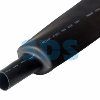 Трубка термоусадочная ТУТнг 40/20 чёрный 1м Rexant (10)
