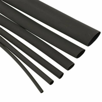 Трубка термоусадочная ТУТнг 50/25 черный 1м Omnyx (25)