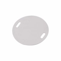 Бирка У-135 круг 100шт/уп белый Rexant (60)