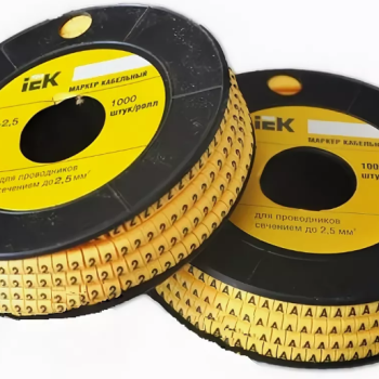 Маркер МК1 "B" 2,5 мм2 (1000шт/ролл) IEK (150)