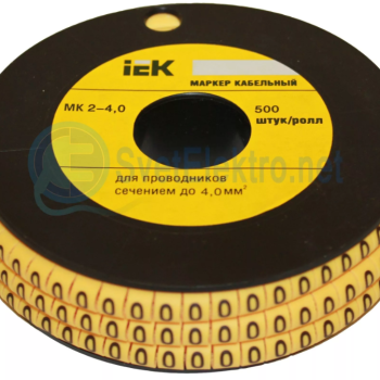 Маркер МК2 "N" 4 мм2 (500шт/ролл) IEK (150)