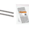 Маркер наборный "8" серый 1,5 мм2 (150шт.) (10)