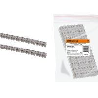 Маркер наборный "8" серый 1,5 мм2 (150шт.) (10)