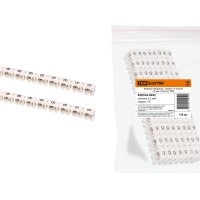 Маркер наборный - символ "9" белый 2,5 мм2 (150 шт.) TDM