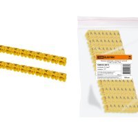 Маркер наборный "A" желтый 1,5 мм2 (150шт.) (10)