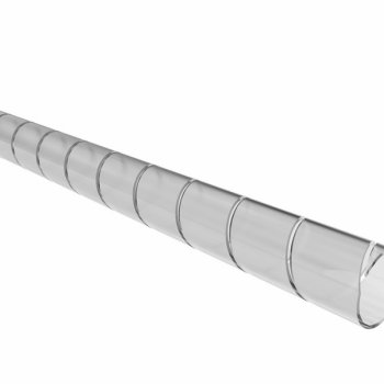 Лента спиральная монтажная пластиковая D6мм 2м прозрачный Rexant SWB-06 (250)