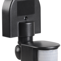 Датчик движения IEK ДД-008 1100Вт 180° 12м черный IP44 (48)