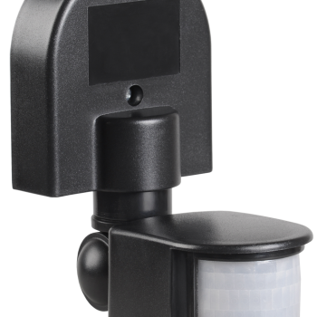 Датчик движения IEK ДД-008 1100Вт 180° 12м черный IP44 (48)