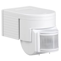 Датчик движения инфракрасный настенный IEK ДД-012 1100Вт 180° 12м IP44 белый (10)