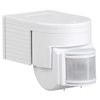 Датчик движения инфракрасный настенный IEK ДД-012 1100Вт 180° 12м IP44 белый (10)