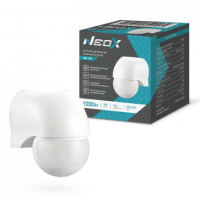 Датчик движения инфракрасный Neox 10Б 1200Вт 180 гр. 12м IP44 белый