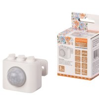 Датчик движения TDM ДДС-Н-01  100Вт 120°  6м белый IP20 Народный (100)