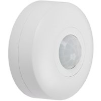 Датчик движения инфракрасный потолочный IEK ДД-025 1200Вт 360° 6м IP20 белый (10)