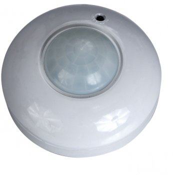 Датчик движения инфракрасный потолочный Smartbuy MS-011 1200Вт 360° 6м IP33 белый (60)