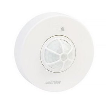 Датчик движения Smartbuy MS-024 1200Вт 360° 8м белый IP33 (60)