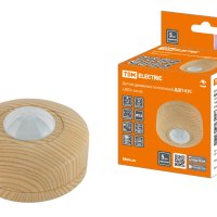 Датчик движения TDM ДДП-03С 1200Вт 360° IP33 6м сосна (50)