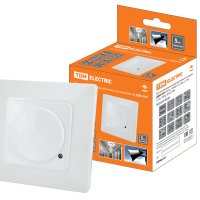 Датчик движения микроволновый TDM ДДМ-05В 1200Вт 15м 180° IP20 (100)