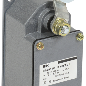 Выкл путевой IEK ВК-200-БР-67У2-21 16А 690В IP67 (10)