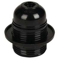 Патрон карболитовый подвесной кольцо Е27 Ecola (10)