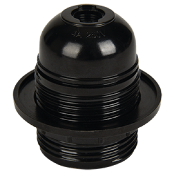 Патрон карболитовый подвесной кольцо Е27 Ecola (10)