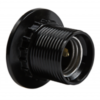 Патрон карболит подвесной кольцо Е27 Н12РП-01 Inhome (200)