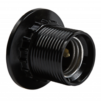 Патрон карболит подвесной кольцо Е27 Н12РП-01 Inhome (200)