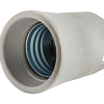 Патрон керамический подвесной Е27 InHome (400)