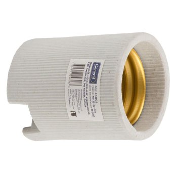 Патрон керамический подвесной Е40 General GLH-E40-CER-H-W (100)