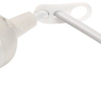 Патрон пластиковый подвесной Е27 белый клемма Smartbuy (50)