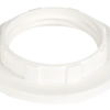 Кольцо к патрону E14 пластик белый Ecola (10) замена RB4SPWEAY