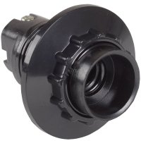 Патрон карболит подвесной кольцо Е14 IEK инд упак (50)