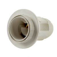 Патрон пластик подвесной кольцо Е14 белый Inhome (50)