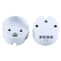 Патрон G13 пластик торцевой Ecola (50)